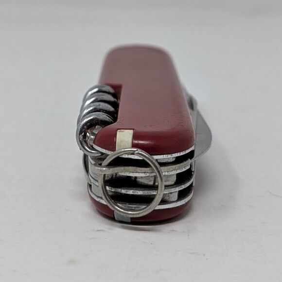 Vintage Victorinox Swiss Army Knife Multi Tool Red 91mm Officier Suisse 8 Tool - Picture 11 of 13